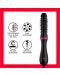 Електрическа четка за коса Revlon - RVDR5292, 800W, черна - 6t