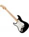 Електрическа китара Fender - Squier Sonic Stratocaster LH MN, черна - 2t