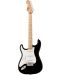 Електрическа китара Fender - Squier Sonic Stratocaster LH MN, черна - 1t