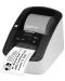 Етикетен принтер Brother - QL-700, черен/сив - 3t