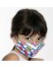 Детска предпазна маска - Fun, двуслойна, с метален стек, 6-12 години - 1t