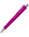 Автоматична химикалка Faber-Castell - Poly Ball XB, розова - 1t