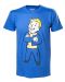 Тениска Fallout 4 - Vault Boy Crossed Arms, син размер S - 1t