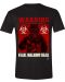 Тениска Fear The Walking Dead - Infected Poster, черна, размер L - 1t