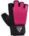 Фитнес ръкавици RDX - W1 Half+ , розови/черни - 3t