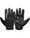 Фитнес ръкавици RDX - T2 Touch Screen Friendly,  черни/сини - 1t