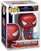 Фигура Funko POP! Marvel: Spider-Man - Friendly Neighborhood Spider-Man (Metallic) (Special Edition) #1158 - 2t