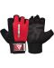 Фитнес ръкавици RDX - W1 Half,  червени/черни - 2t
