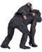 Фигурка Mojo Wildlife - Шимпанзе с бебе - 2t