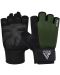 Фитнес ръкавици RDX - W1 Half+,  зелени/черни - 1t