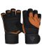 Фитнес ръкавици RDX - Micro Plus,  кафяви/черни - 1t