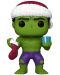 Фигура Funko POP! Marvel: Holiday - Hulk (Special Edition) #1321 - 1t