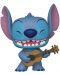 Фигура Funko POP! Disney: Lilo & Stitch - Stitch with Ukulele #1044 - 1t