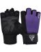 Фитнес ръкавици RDX - W1 Half+,  лилави/черни - 1t