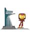 Фигура Funko POP! Town: Avengers - Tower & Iron Man (The infinity Saga) (Glows in the Dark) (Special Edition) #35 - 1t