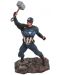 Статуетка Diamond Select Marvel: Avengers - Captain America with Mjolnir, 23 cm - 2t