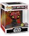 Фигура Funko POP! Deluxe: Star Wars - Darth Maul (Red Saber Series) (Glows in the Dark) (Special Edition) #520 - 2t