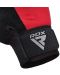 Фитнес ръкавици RDX - W1 Half+,  червени/черни - 6t