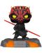 Фигура Funko POP! Deluxe: Star Wars - Darth Maul (Red Saber Series) (Glows in the Dark) (Special Edition) #520 - 1t