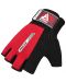 Фитнес ръкавици RDX - W1 Half,  червени/черни - 3t