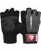 Фитнес ръкавици RDX - W1 Half,  сиви/черни - 1t