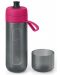 Филтрираща бутилка за вода BRITA - Fill&Go Active, 0.6 l, розова - 2t