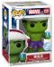 Фигура Funko POP! Marvel: Holiday - Hulk (Special Edition) #1321 - 2t