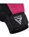 Фитнес ръкавици RDX - W1 Half+ , розови/черни - 7t