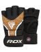 Фитнес ръкавици RDX - Aura T-17 Plus, размер XL, черни - 1t