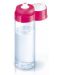 Филтрираща бутилка за вода BRITA - Fill&Go Vital, 0.6 l, розова - 2t
