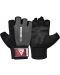 Фитнес ръкавици RDX - W1 Half,  сиви/черни - 2t