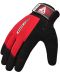 Фитнес ръкавици RDX - W1 Full Finger,  червени/черни - 5t