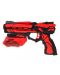 Комплект Ocie Red Guns - 2 пистолета с 40 меки стрели, 3 вида мишени, бинокъл и белезници - 4t