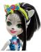 Кукличка с животниче Mattel Enchantimals - Zelena Zebra и Hoofette - 5t