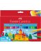 Флумастери Faber-Castell Castle - 50 цвята - 1t