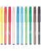 Флумастери Herlitz - 10 цвята, връх 2 mm - 2t