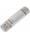 Флаш памет Hama - 124163, Laeta, 64GB, USB-A/C - 2t