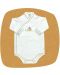 Боди с камизолка дълъг ръкав For Babies - Охлювче, 3-6 месеца - 1t