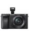 Безогледален фотоапарат Sony - A6400, 18-135mm OSS, Black - 3t