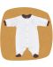 Бебешко гащеризонче с предно закопчаване For Babies - Щъркел, 6-12 месеца - 1t