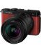 Фотоапарат Panasonic - Lumix S9, Lumix S 20-60mm f/3.5-5.6, червен - 1t