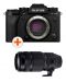 Фотоапарат Fujifilm - X-T5, Black + Обектив Fujinon XF 100-400mm F/4.5-5.6 R LM OIS WR - 1t