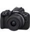 Фотоапарат Canon - EOS R50 Content Creator Kit, Black + Обектив Canon - RF 50mm, F/1.8 STM - 5t