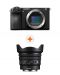 Фотоапарат Sony - Alpha A6700, Black + Обектив Sony - E PZ, 10-20mm, f/4 G - 1t