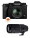 Фотоапарат Fujifilm - X-T5, 18-55mm, Black + Обектив Fujinon XF 100-400mm F/4.5-5.6 R LM OIS WR - 1t