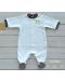 Бебешко гащеризонче с предно закопчаване For Babies - Мишле, 3-6 месеца - 1t
