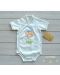 Боди камизолка с къс ръкав For Babies - Слънце, 0-1 месеца - 1t