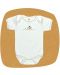 Боди с прехвърлено рамо For Babies - Охлювче, 12-18 месеца - 1t