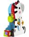 Занимателна играчка Fisher Price - Зебра, с кубчета и топчета - 5t