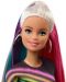 Игрален комплект Mattel Barbie - Прическа Дъга - 8t